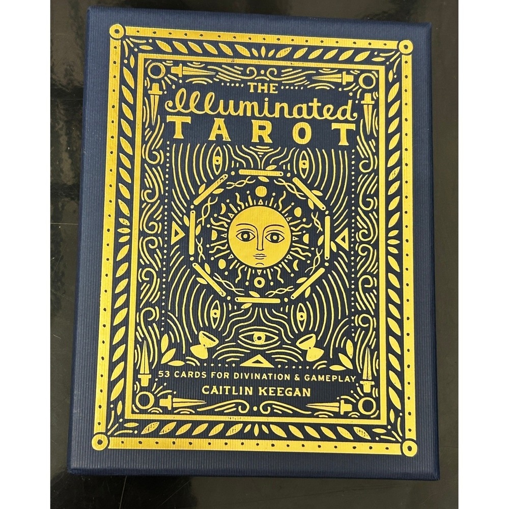 The Illuminated Tarot Caitlin Keegan 53 Card Deck Guidebook Gift Box Set New NWT